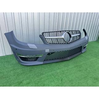 Frontstoßstange 2011-2014 AMG C63 mit Diamond Silver Kühlergrill Foto 2