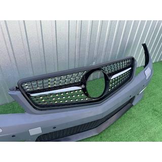 Frontstoßstange 2011-2014 AMG C63 mit Diamond Black Kühlergrill Foto 2