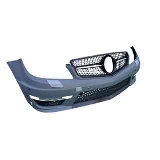Frontstoßstange 2011-2014 AMG C63 mit Diamond Black Kühlergrill Foto 3