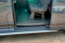Ford Custom 2013-2022 Trittbretter Allmond Grey (2 Stk., Alu) Foto 3