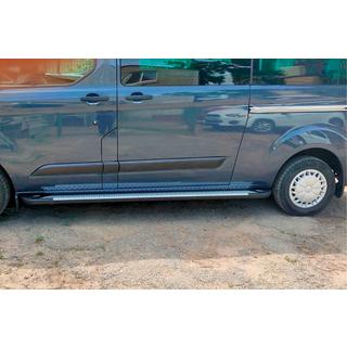 Trittbretter Allmond Grey (2 Stk., Alu) Ford Custom 2013-2022 Foto 4