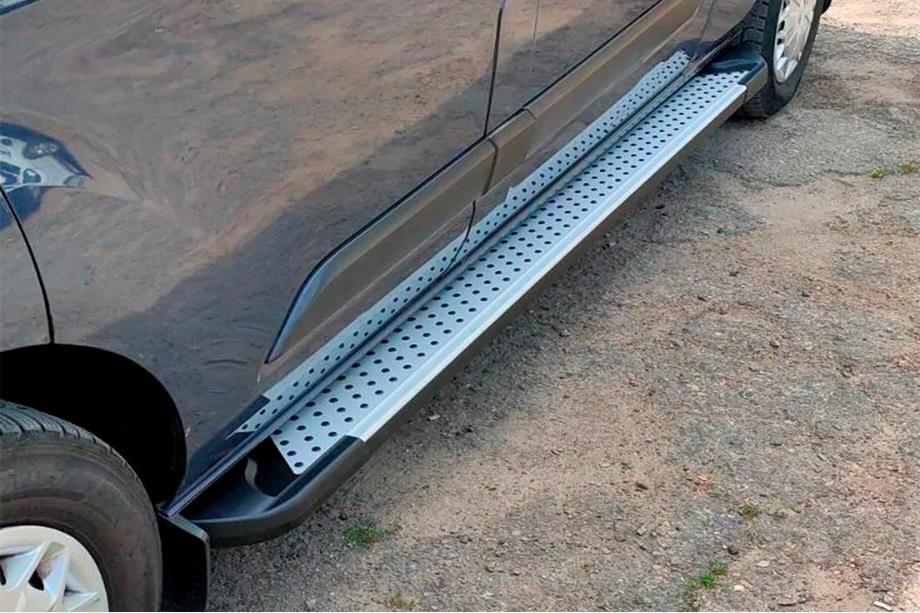 Ford Custom 2013-2022 Trittbretter Allmond Grey (2 Stk., Alu) Image