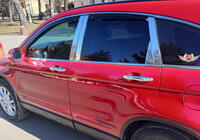 Honda CRV 2007-2011 Edelstahl Türsäulen Zierleisten (8 Stk) Foto 7