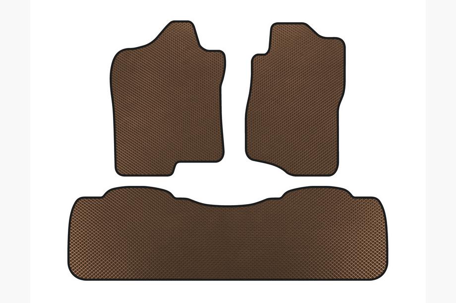 Chevrolet Suburban 2007-2014 EVA Fußmatten (Braun) Image