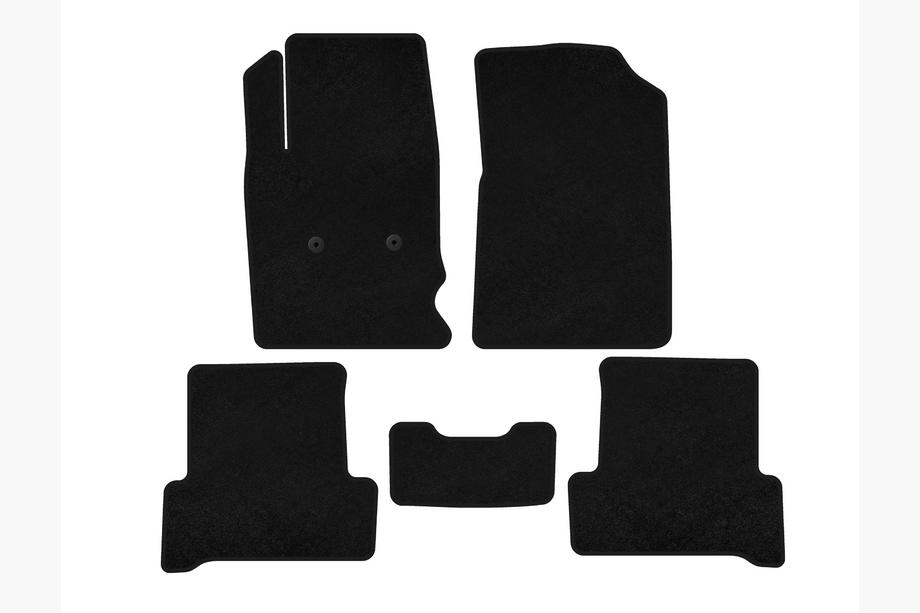 Chevrolet Colorado 2012–2022 2012-2022 Textil Fußmatten Classic (Schwarz) Image