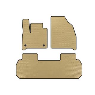 EVA Fußmatten (2-teilig, Beige)