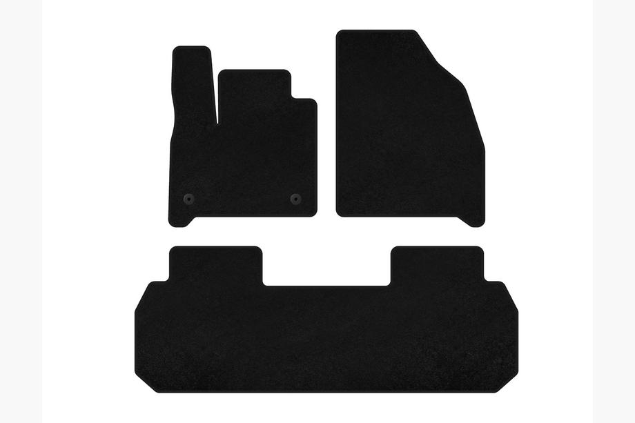 Chevrolet Traverse 2017- Textil Fußmatten Classic (2 Reihen, Schwarz) Image