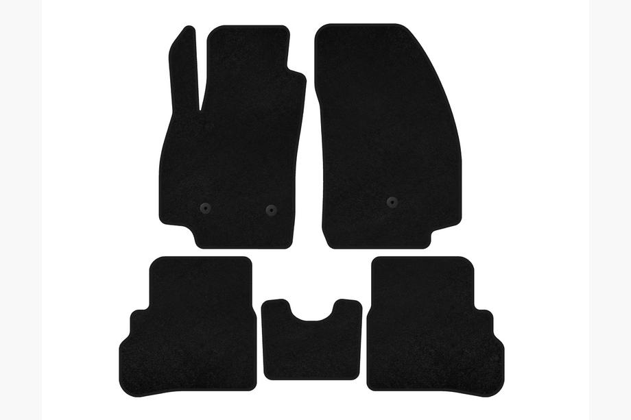Chevrolet Spark 2015-2023 Textil Fußmatten Classic (2018-2023, Schwarz) Image