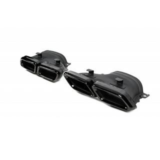 Auspuffblenden Black AMG Foto 2