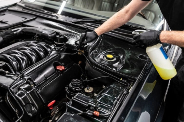 Muss ich den Motor meines Autos waschen?