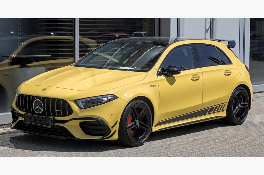 Mercedes A-class W177 2018- Frontgrill GT Panamericana (für A45) Image