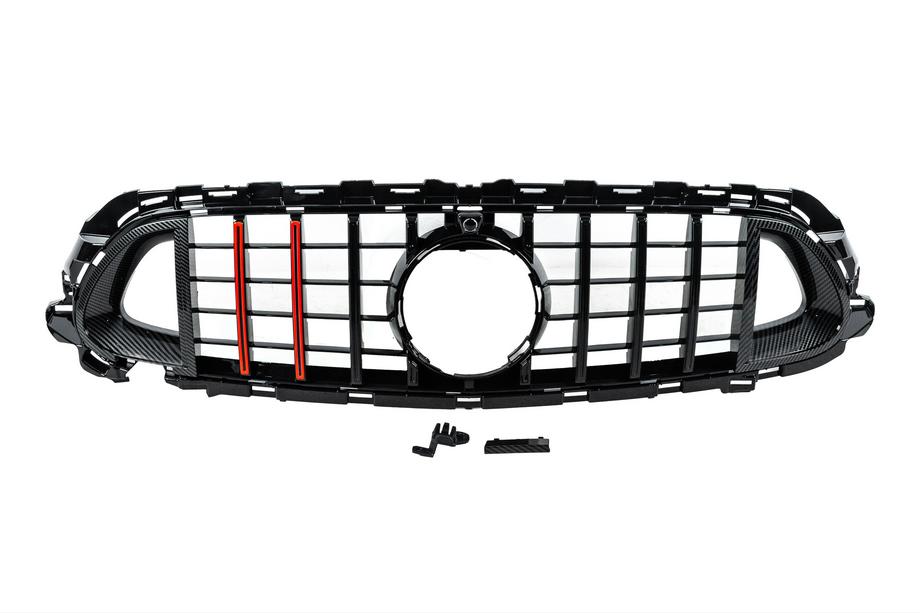 Mercedes E-class W213 2016-2023 Frontgrill Rocket (für AMG Line, 2020-2023) Foto 2