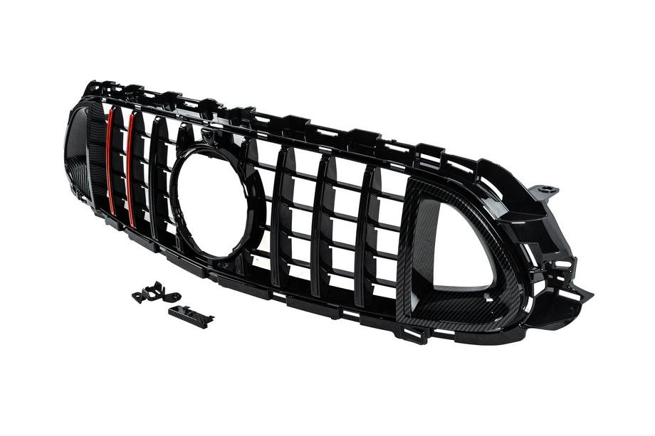 Mercedes E-class W213 2016-2023 Frontgrill Rocket (für AMG Line, 2020-2023) Foto 3