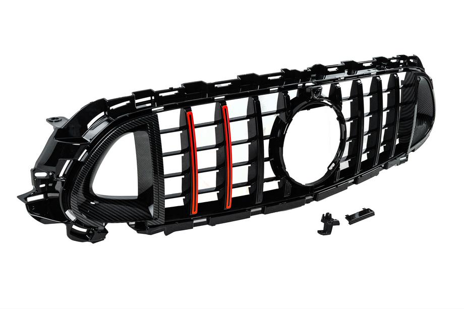 Mercedes E-class W213 2016-2023 Frontgrill Rocket (für AMG Line, 2020-2023) Foto 4