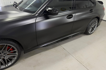 BMW 3 Series G20/G21 2018- Spiegelkappen M-Look (mit Clips, 2 Stk) Foto 3