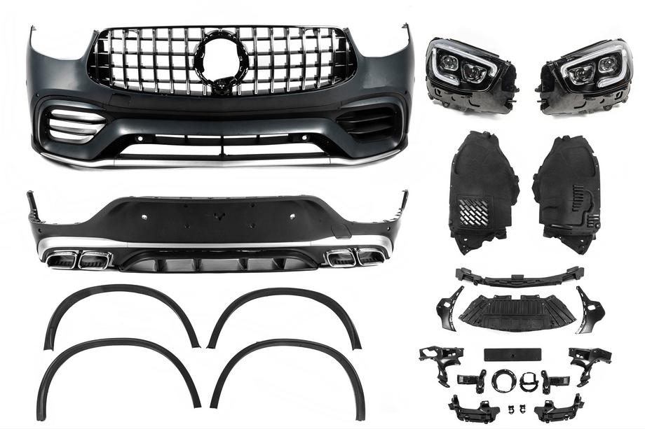 Mercedes GLC coupe C253 2016-2023 Facelift Paket auf GLC63 2022 Image