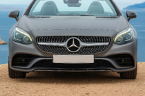 Mercedes SLC R172 2016-2020 Frontgrill Diamond Silber Foto 1