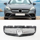 Mercedes SLC R172 2016-2020 Frontgrill Diamond Silber Foto 3