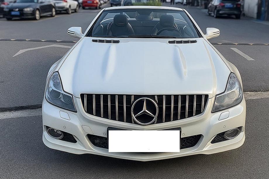 Mercedes SL R230 2001-2011 Frontgrill GT Panamericana (2008-2011) Image