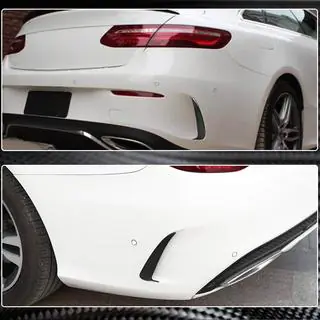 Heckstoßstangenaufsätze V1 (für Coupe/Cabriolet Base/AMG-Line/C43 AMG 2015-2019, Carbon) Foto 4