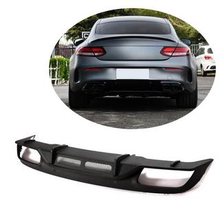 Heckdiffusor für Stoßstange (Coupé/Cabrio C63 AMG 2019-2021, Carbon) Foto 1