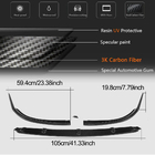 Mercedes C-class W205 2014-2021 Frontlippe V1 für Frontstoßstange (Coupé/Cabrio C63 AMG 2015-2019, Carbon) Foto 4