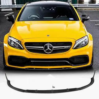 Frontlippe V1 für Frontstoßstange (Coupé/Cabrio C63 AMG 2015-2019, Carbon) Foto 1