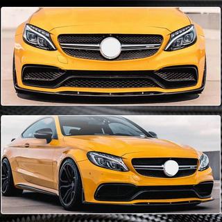 Frontlippe V1 für Frontstoßstange (Coupé/Cabrio C63 AMG 2015-2019, Carbon) Foto 3