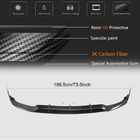 Mercedes C-class W205 2014-2021 Frontlippe V2 für Frontstoßstange (Coupé/Cabrio C63 AMG 2015-2019, Carbon) Foto 6