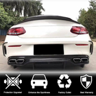 Mercedes C-class W205 2014-2021 Heckstoßstangenabdeckungen (für Coupe/Cabrio C63 AMG 2015-2019, Carbon) Foto 2
