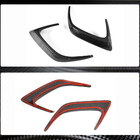Mercedes C-class W205 2014-2021 Heckstoßstangenabdeckungen (für Coupe/Cabrio C63 AMG 2015-2019, Carbon) Foto 4