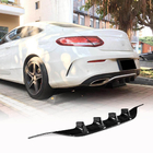 Mercedes C-class W205 2014-2021 Heckdiffusor für AMG-Line / C43 AMG Coupe/Cabrio 2015-2019, Carbon Foto 1