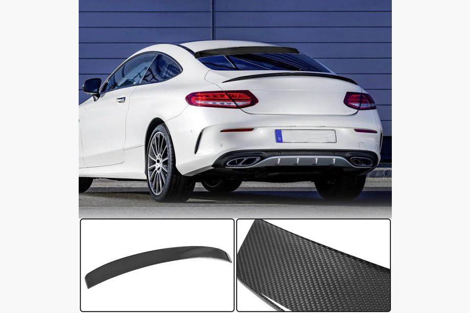 Mercedes C-class W205 2014-2021 Spoiler V2 (für Coupe 2015-2019, Carbon) Image