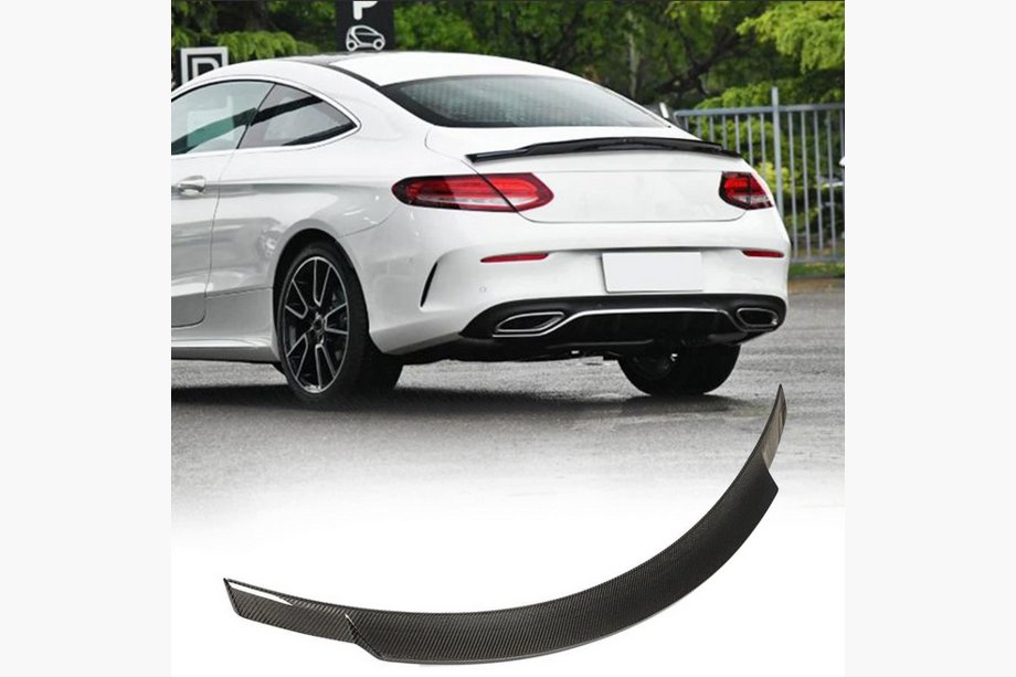 Mercedes C-class W205 2014-2021 Spoiler V8 (für Coupe 2015-2019, Carbon) Image