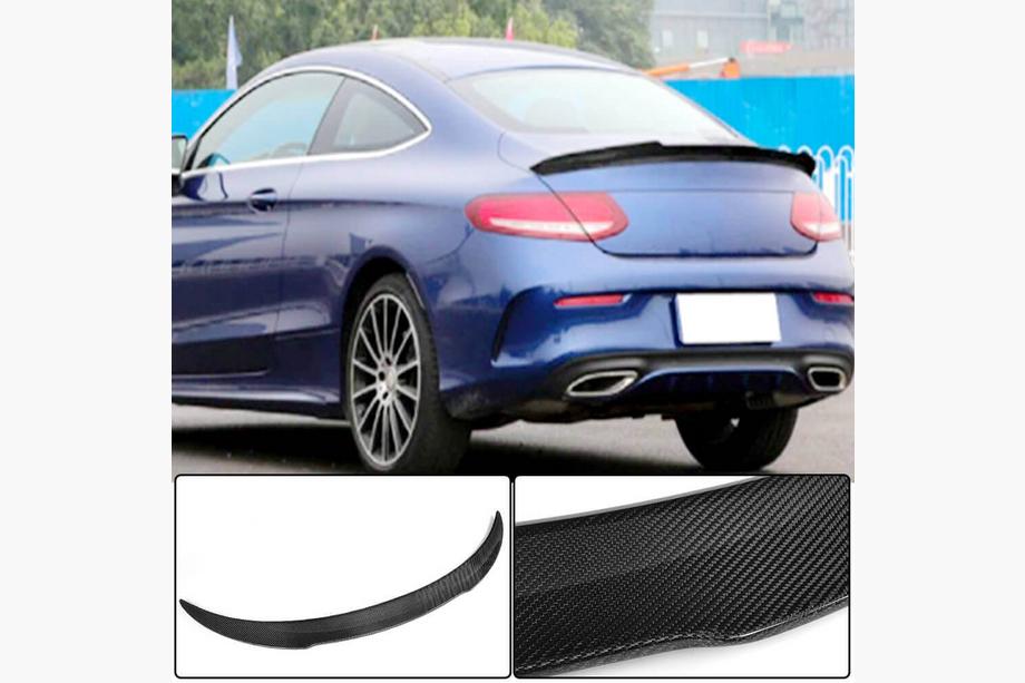 Mercedes C-class W205 2014-2021 Spoiler V9 (für Coupe 2015-2019, Carbon) Image