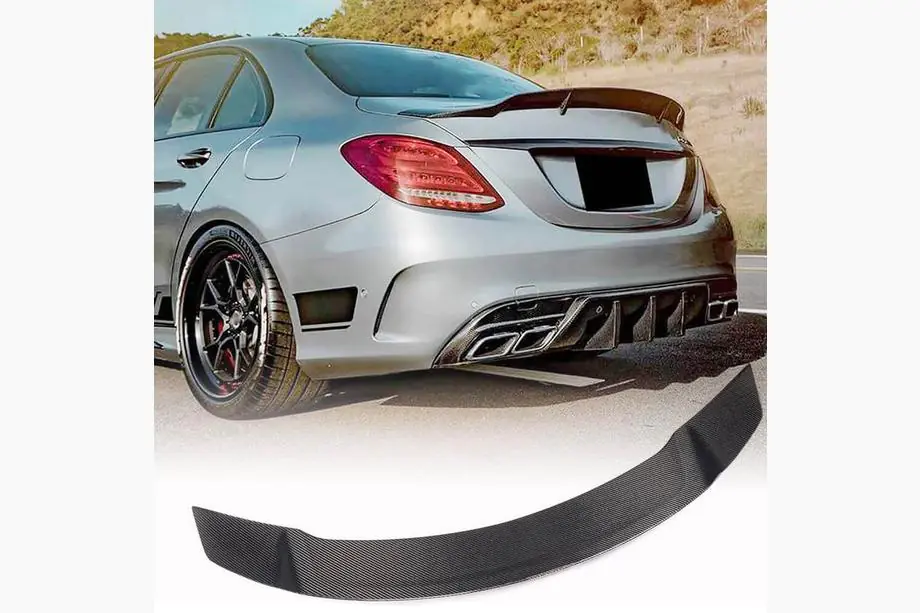 Mercedes C-class W205 2014-2021 Spoiler V1 (für SD 2015-2019, Carbon) Image