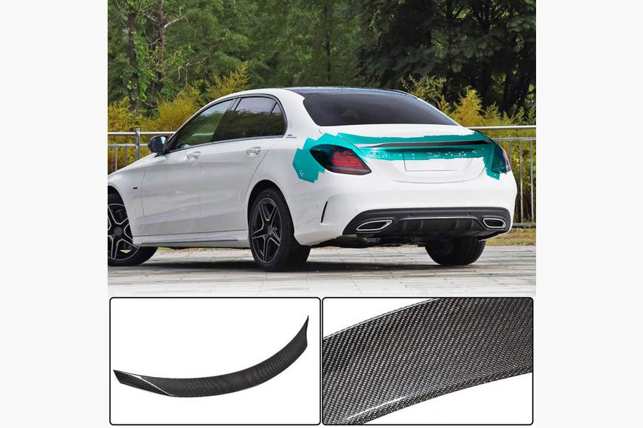 Mercedes C-class W205 2014-2021 Spoiler V5 (für SD 2015-2021, Carbon) Image