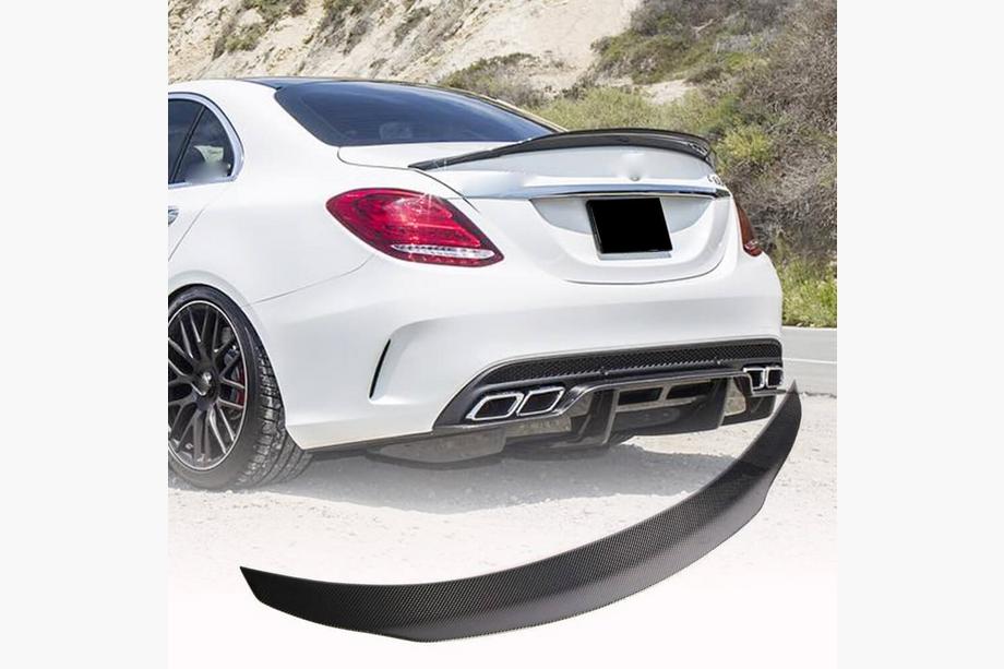 Mercedes C-class W205 2014-2021 Spoiler V7 (für SD 2015-2021, Carbon) Image