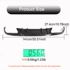 Mercedes C-class W205 2014-2021 Heckdiffusor für Stoßstange (SD Base 2015-2019, Carbon) Foto 4