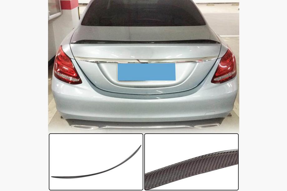 Mercedes C-class W205 2014-2021 Spoiler V11 (für SD 2015-2021, Carbon) Image