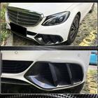 Mercedes C-class W205 2014-2021 Carbon Nebelscheinwerfer Abdeckungen (für SD Base 2015-2019) Foto 3