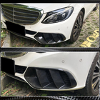 Mercedes C-class W205 2014-2021 Carbon Nebelscheinwerfer Abdeckungen (für SD Base 2015-2019) Foto 4