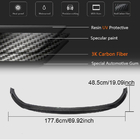 Mercedes C-class W205 2014-2021 Frontstoßstange Lippe Aufsatz (2019-2021, Carbon) Foto 6