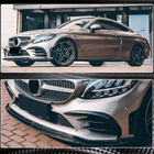 Mercedes C-class W205 2014-2021 Frontlippe V1 für C43 AMG 2019-2021 Carbon Foto 4