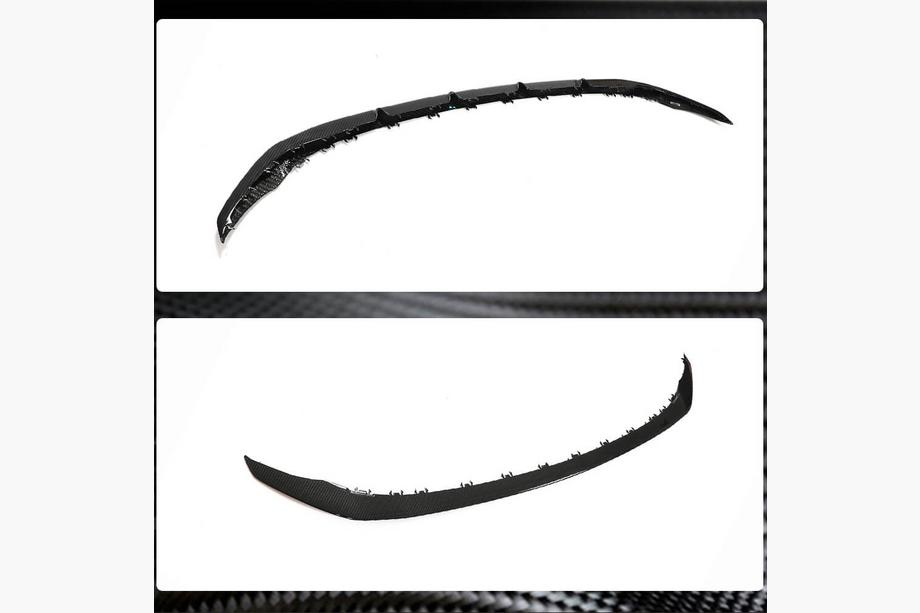 Mercedes C-class W205 2014-2021 Frontlippe V2 für C43 AMG 2019-2021 Carbon Foto 3