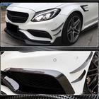 Mercedes C-class W205 2014-2021 Carbon Frontstoßstangen Aufsätze für C63 AMG 2015-2019 Foto 4
