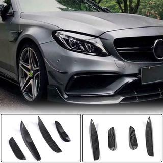Carbon Frontstoßstangen Aufsätze für C63 AMG 2015-2019 Foto 2