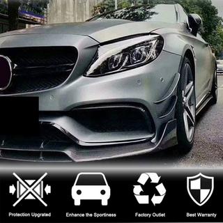 Carbon Frontstoßstangen Aufsätze für C63 AMG 2015-2019 Foto 3