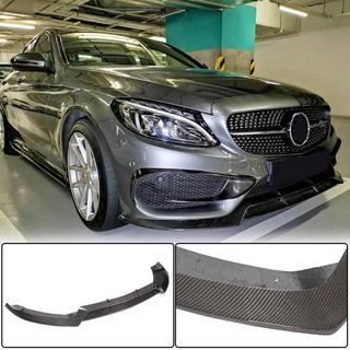 Frontlippe V1 für C43 AMG 2015-2019 Carbon Foto 1