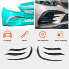 Mercedes C-class W205 2014-2021 Frontstoßstangenaufsätze V1 für C43 AMG 2019-2021 Carbon Foto 3